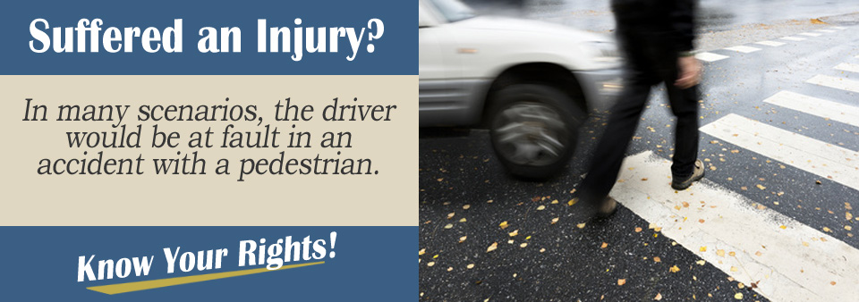 Auto Accident Scenario Tips - Who is at Fault in a Pedestrian Accident?