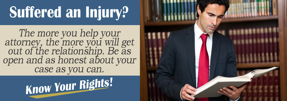 Tips for Working With A Personal Injury Attorney