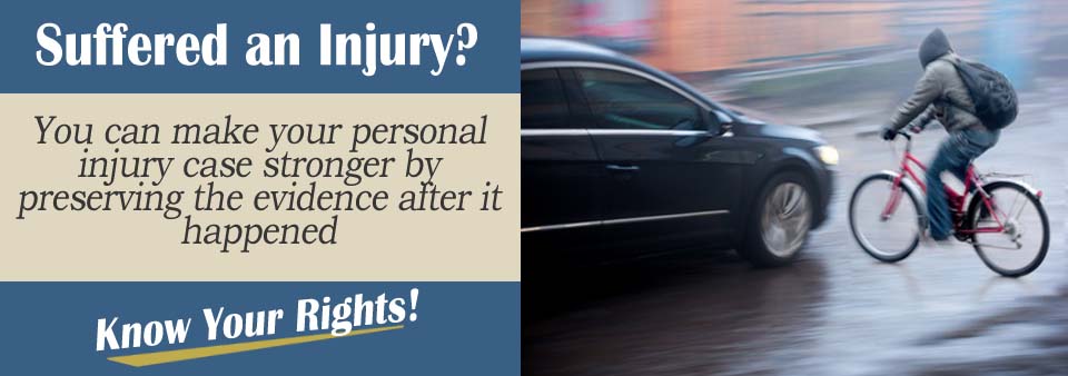 Documenting Cyclist Crash Personal Injury Lawyer