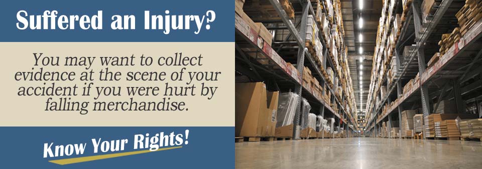 Preserving Falling Merchandise Evidence Personal Injury