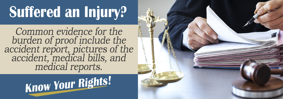 the plaintiff's burden of proof in a civil case is called