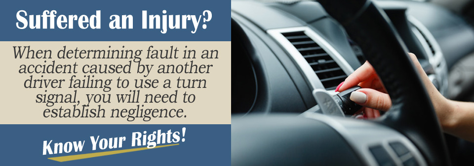 Who’s at Fault If Another Driver Did Not Use a Turn Signal?