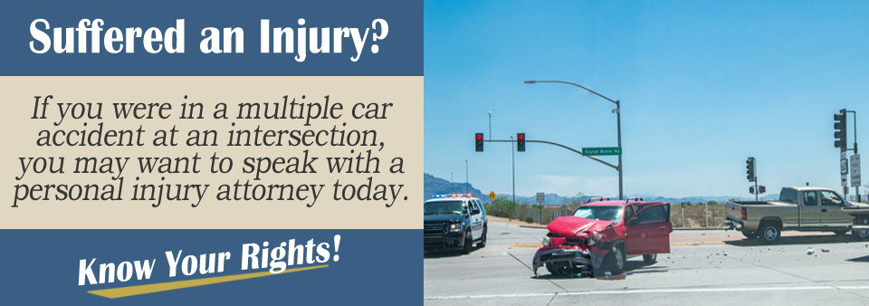 What Can I Do If I’m in a Multiple Car Accident at an Intersection?