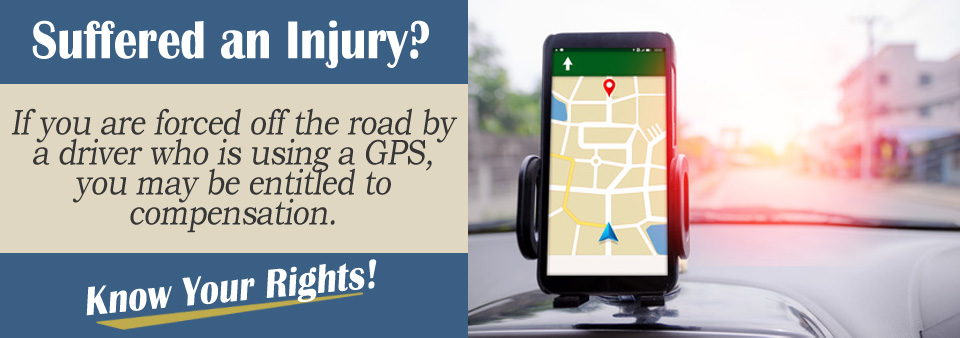 I Was Forced Off the Road by a Driver Using a GPS