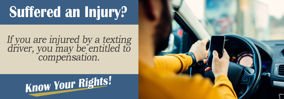 Finding a Car Accident Attorney if Hit by a Texting Driver
