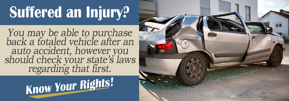 Can I Buy Back a Totaled Car?