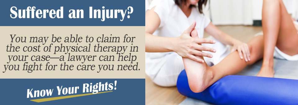 A Lawyer Explains claiming for physical therapy in personal injury suit.