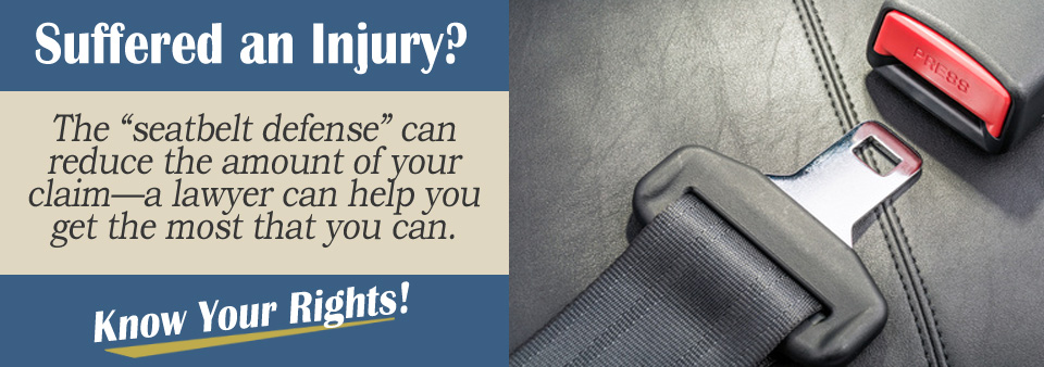 A Lawyer Explains Seatbelts and Personal Injury cases