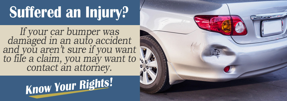 Do You Need a PI Attorney If Your Bumper Was Damaged?