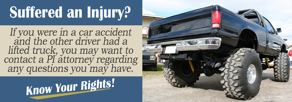 The Other Driver Had Lifted Truck. Does that Change the Damages I Can Claim?