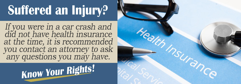 I Had No Health Insurance at Time of Crash. Does that Affect Settlement?
