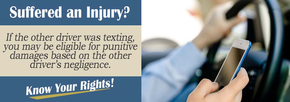 A Lawyer Explains A Personal Injury claim where the other driver was texting