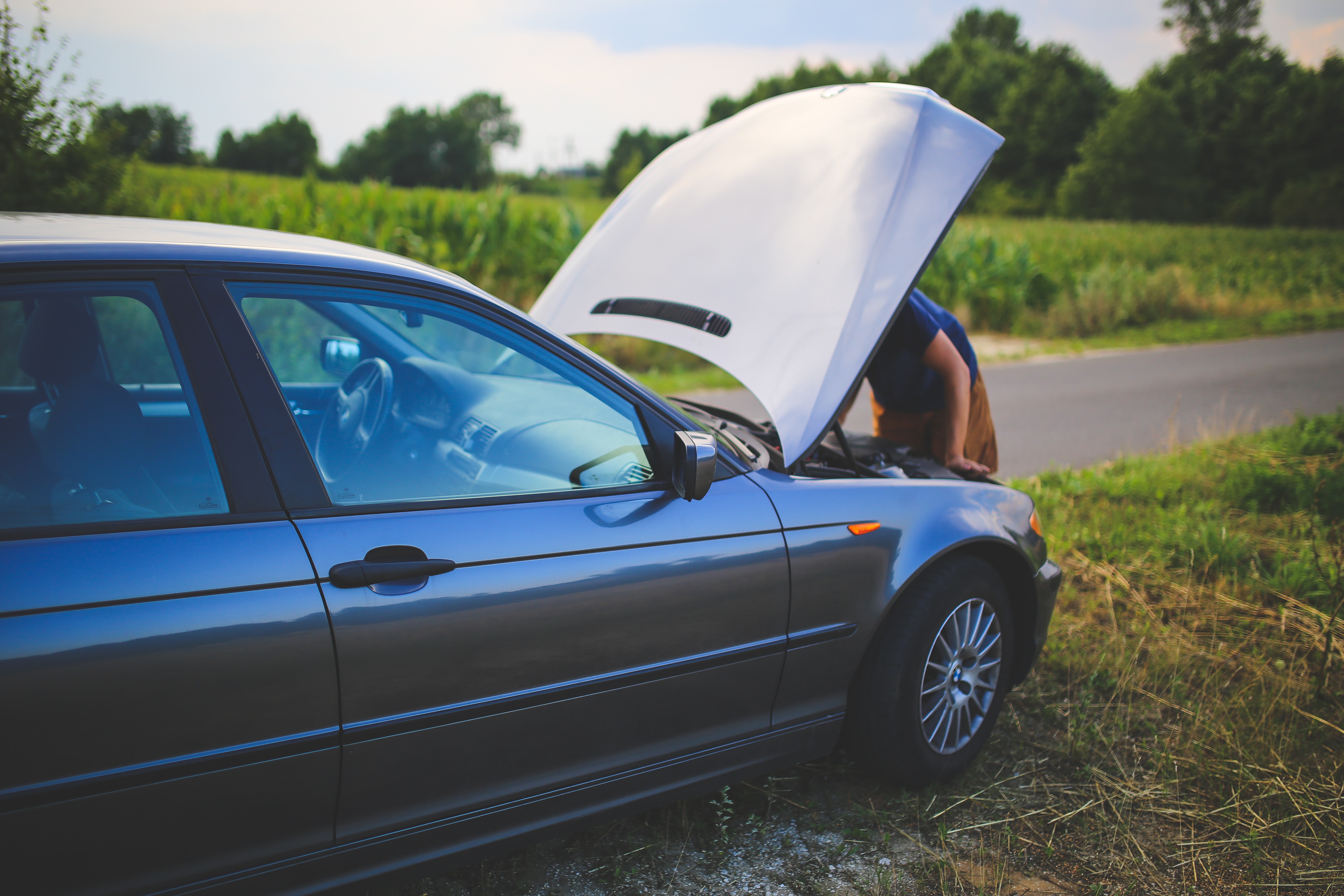 car accident scene