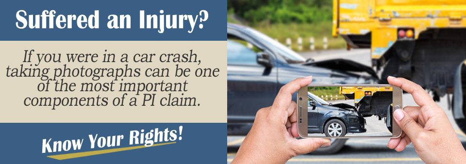 You need to take photos of a crash!