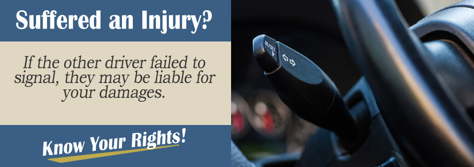 Auto Accident Scenario Tips - Who is at Fault if The Other Driver Didn't Use a Turn Signal?