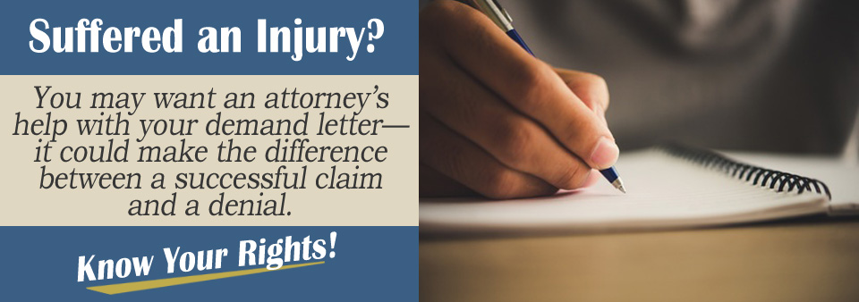 Why should I speak with an attorney about a demand letter?