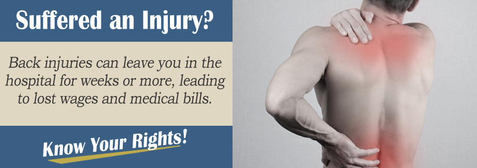 Back injury after an accident?
