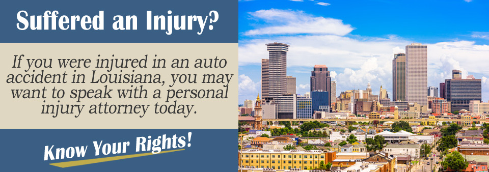 Personal Injury Help in Louisiana