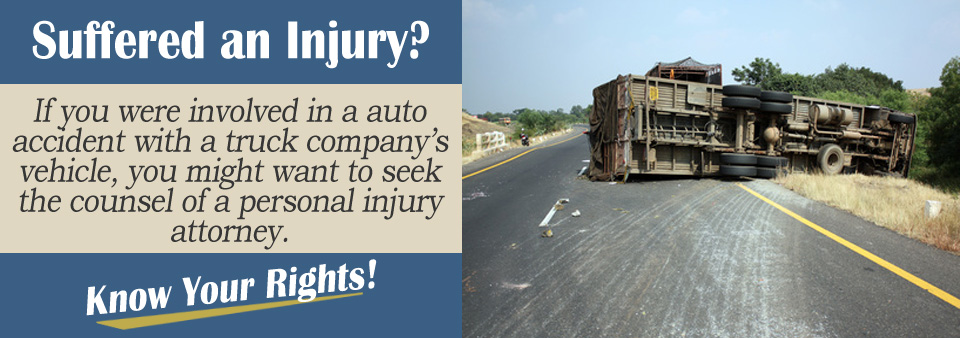 Filing a Claim Against a Truck Company That Hit You www
